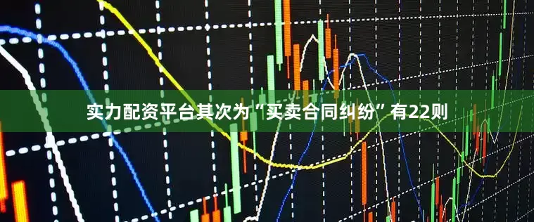实力配资平台其次为“买卖合同纠纷”有22则